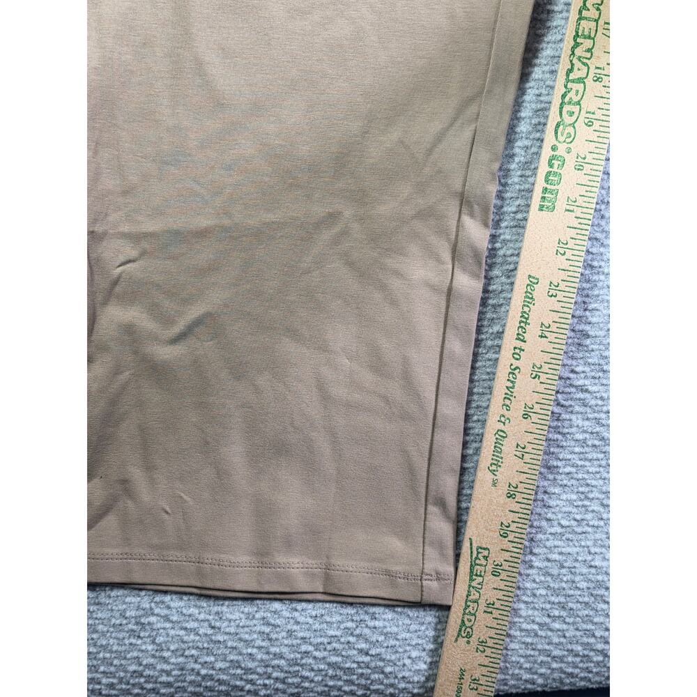 Catherines Suprema Collection Pants Womens 4X 30/32 Tan Pull On Stretch Pockets - Picture 6 of 14
